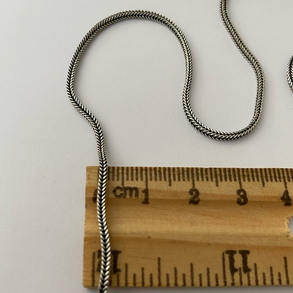 Unisex 925 silver eagle necklace with 29.75” thick chain - Picture 5 of 6